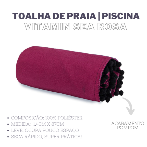 Toalha de Praia e Piscina SUMMER – Sea - Image 4