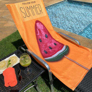 Toalha de Praia e Piscina BRISA – Estampa Melancia