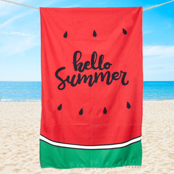 Toalha de Praia e Piscina SUMMER – Estampa Melancia