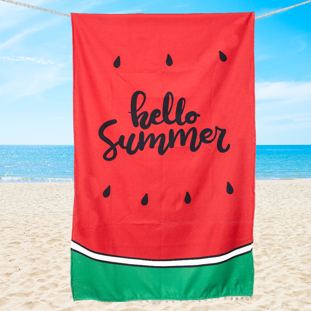 Toalha de Praia e Piscina SUMMER – Estampa Melancia