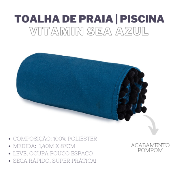 Toalha de Praia e Piscina SUMMER – Sea - Image 2
