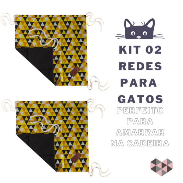Jogo de Redes de cadeira para Pet - 2 Peças - TALENTOS PET - Image 6