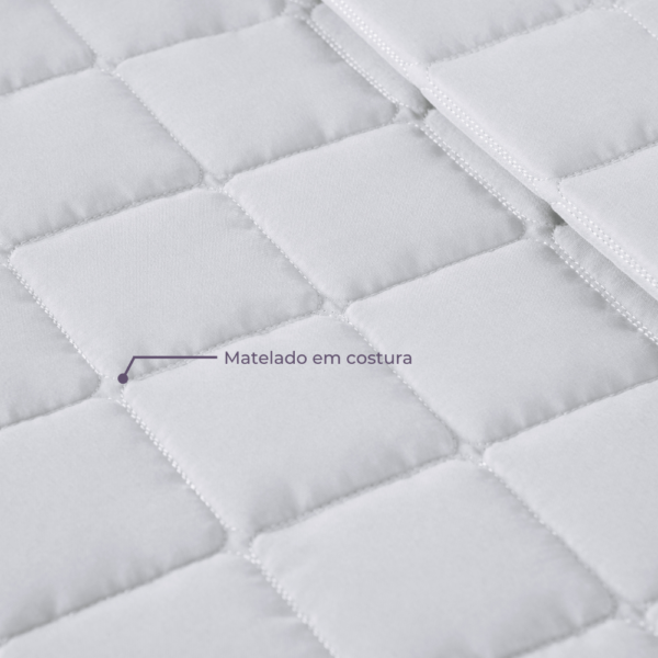 Conjunto de Colcha Cobre Leito Matelado Casal - 3 Peças - Dupla Face - SOFT - Image 7