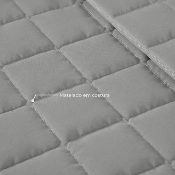 Conjunto de Colcha Cobre Leito Matelado Casal - 3 Peças - Dupla Face - SOFT - Image 25