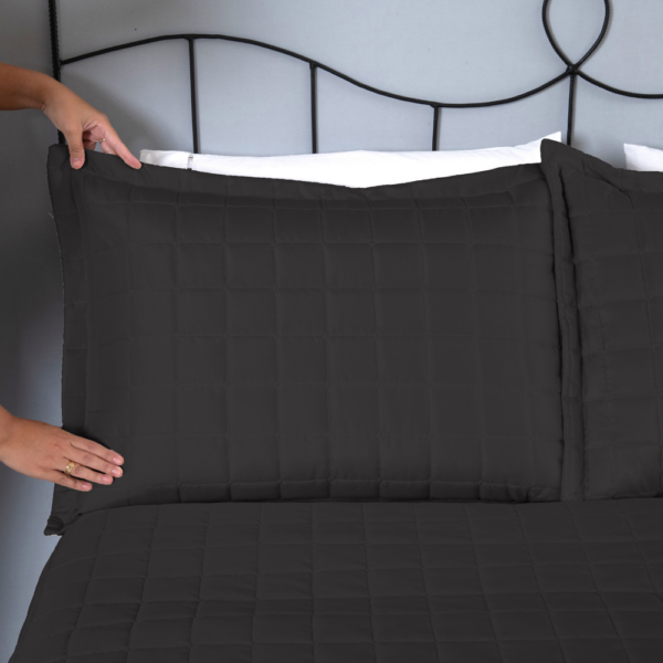 Conjunto de Colcha Cobre Leito Matelado Casal - 3 Peças - Dupla Face - SOFT - Image 14