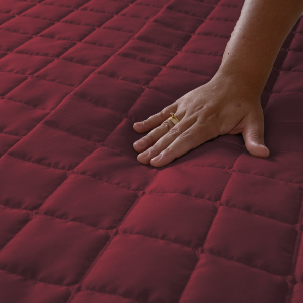 Conjunto de Colcha Cobre Leito Matelado King - 3 Peças - Dupla Face - SOFT - Image 2