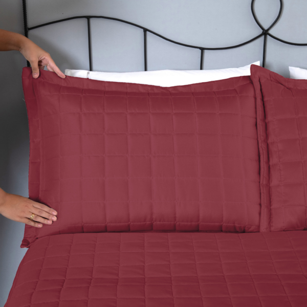 Conjunto de Colcha Cobre Leito Matelado King - 3 Peças - Dupla Face - SOFT - Image 3