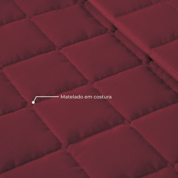 Conjunto de Colcha Cobre Leito Matelado King - 3 Peças - Dupla Face - SOFT - Image 7