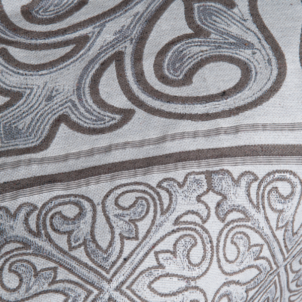 Conjunto Xale sofá com Almofadas cheias Jacquard - Duplas face - 5 Peças - Image 9