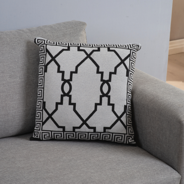 Capa de almofada 45 x 45 - Jacquard sala e quarto - Duplas face - Image 2