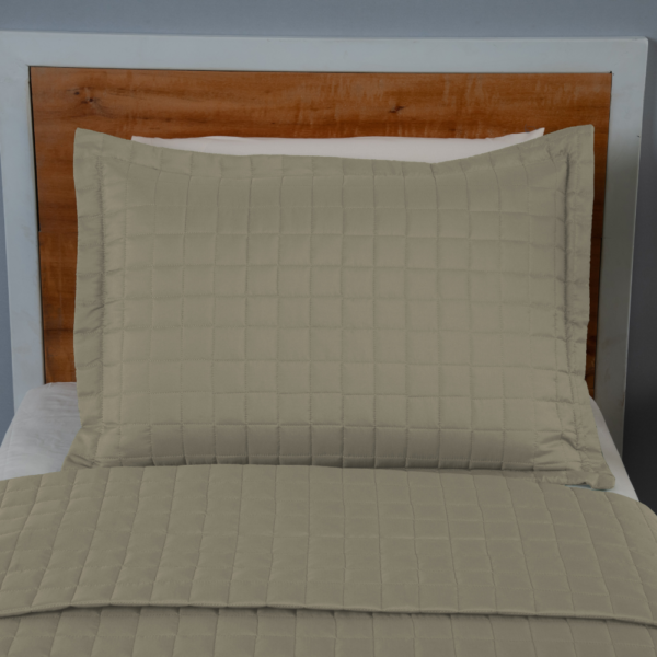 Conjunto de Colcha Cobre Leito Matelado Solteiro - 2 Peças - Percal 300 Fios - COPACABANA - Image 10