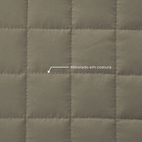 Conjunto de Colcha Cobre Leito Matelado Queen - 3 Peças - Percal 300 Fios - COPACABANA - Image 16