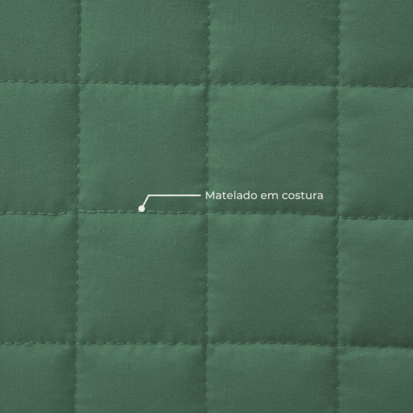 Conjunto de Colcha Cobre Leito Matelado Queen - 3 Peças - Percal 300 Fios - COPACABANA - Image 11