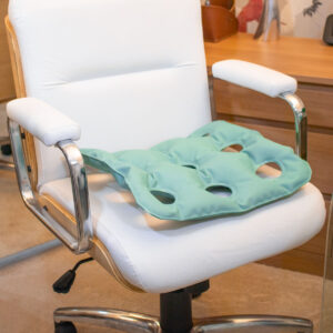 Almofada Ortopédica Caixa de Ovo Quadrada Aberta Inflável 2 em 1