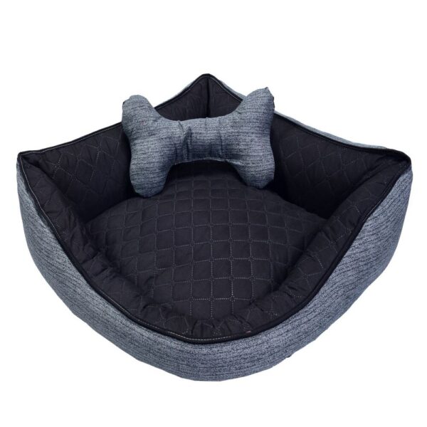 Cama Pet de Canto Impermeável - Coleção Luna - Grande