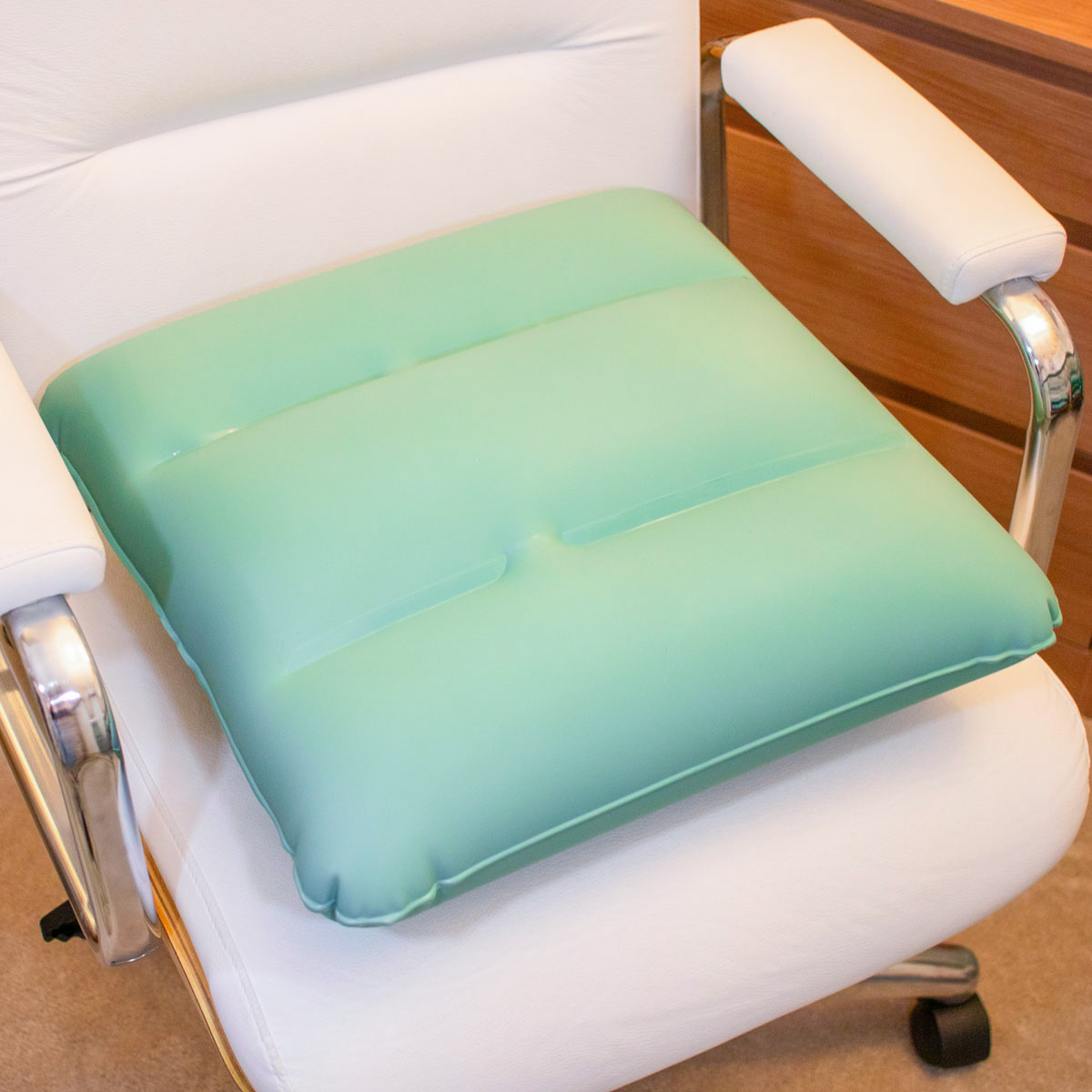 Almofada Ortopédica Quadrada Inflável 2 em 1 - Imagem 2