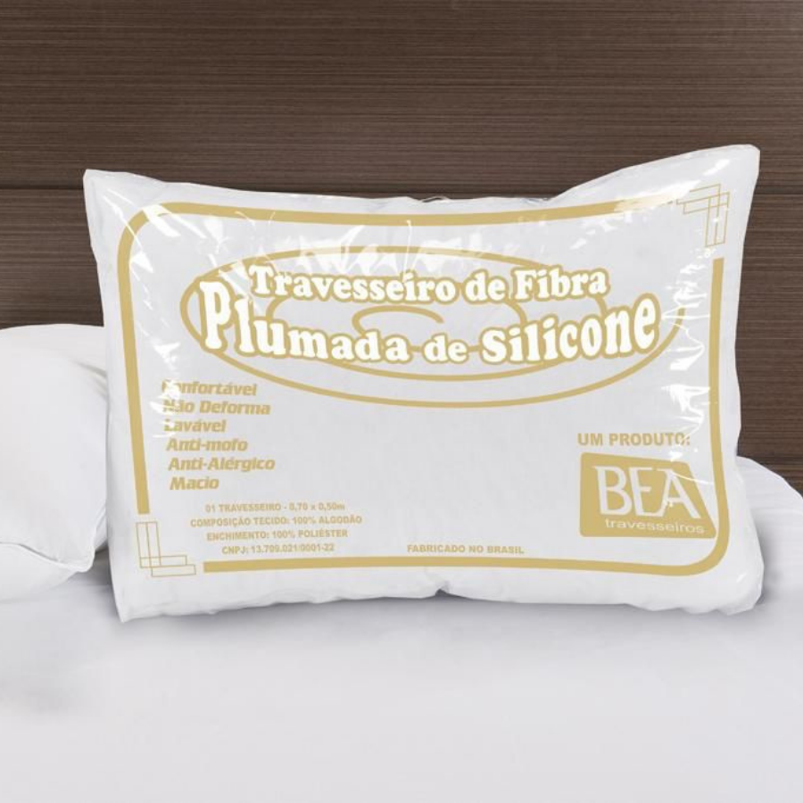 Travesseiro - Silicone - Percal 200 fios