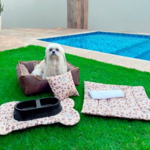 Jogo de caminha Pet tamanho M - 6 Peças - coleção TALENTOS PET