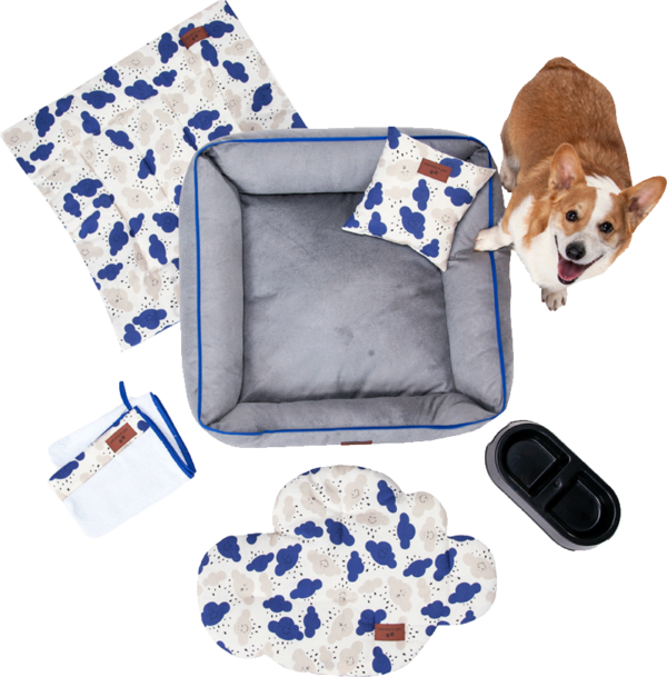 Jogo de caminha Pet tamanho M - 6 Peças - coleção TALENTOS PET - Image 6