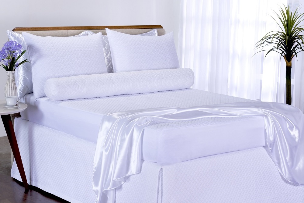 Capa Protetora de Colchão Impermeável Casal King Matelado